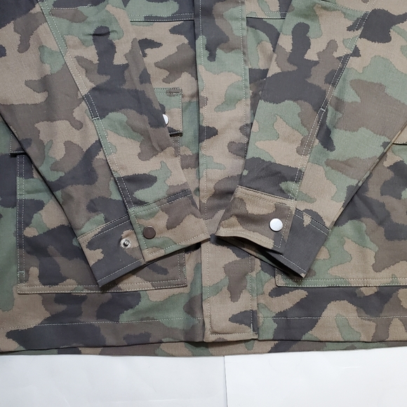 New Columbia Tanner Ranch Jacket Camouflage Men's Medium - Picture 5 of 8